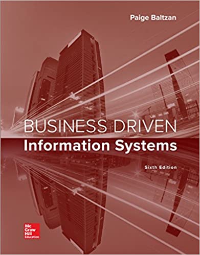Business Driven Information Systems (6th Edition) - Original PDF